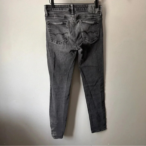 American Eagle Airflex+ Distressed Black Jeans. Skinny.‎ 29/32 - Picture 5 of 7